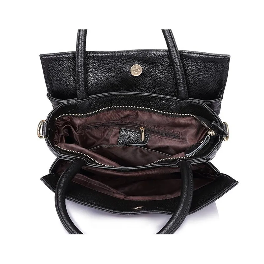 <bold>Bucket / Tote Bag <br>Genuine-Leather