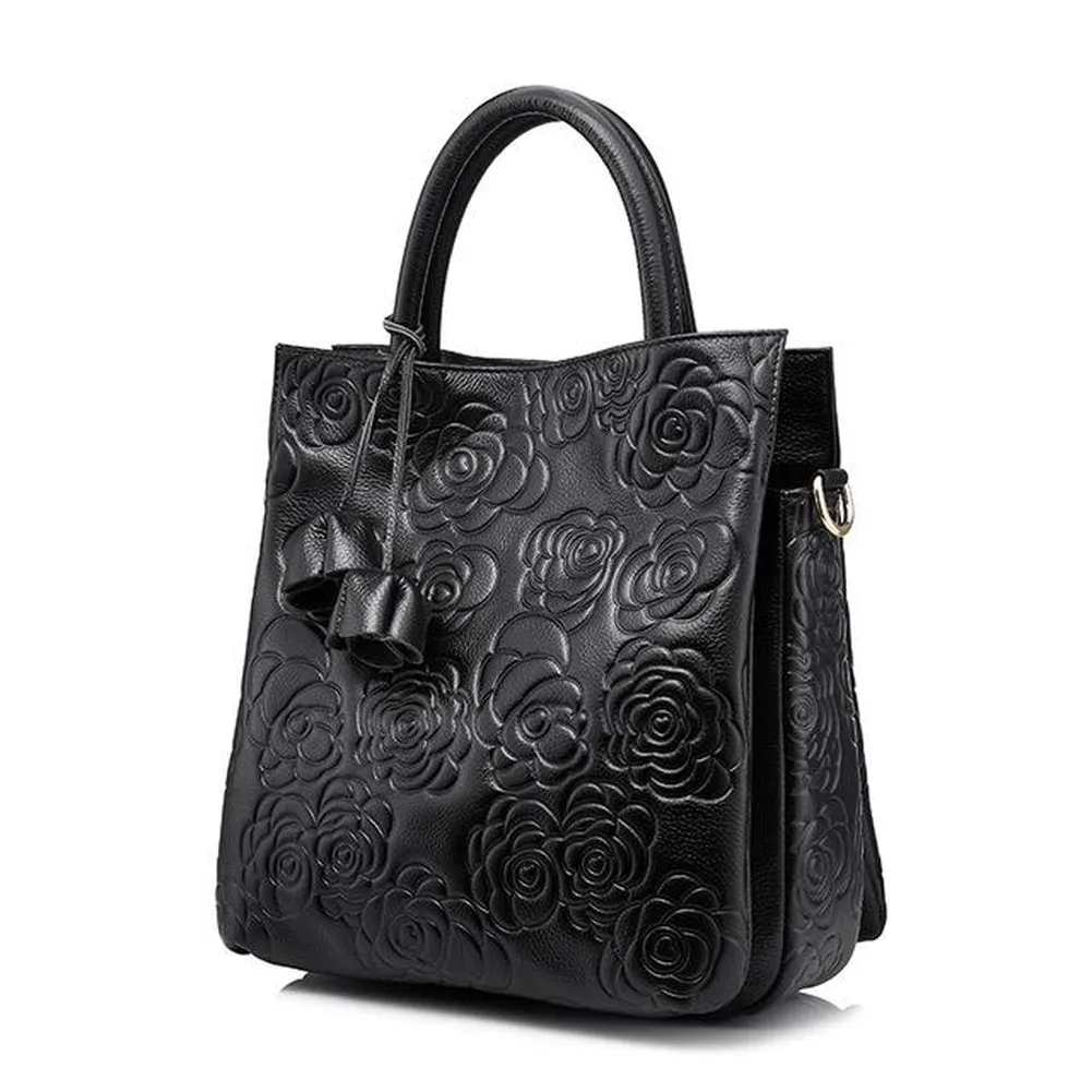 <bold>Bucket / Tote Bag <br>Genuine-Leather