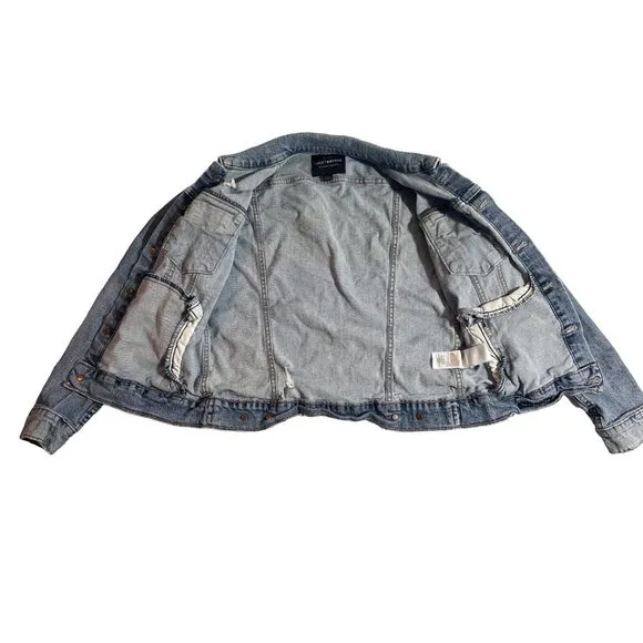 LUCKY BRAND light blue Denim long sleeve Jacket S/P