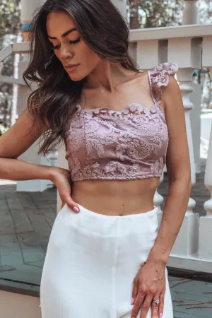 Lynn Lace Crop Top