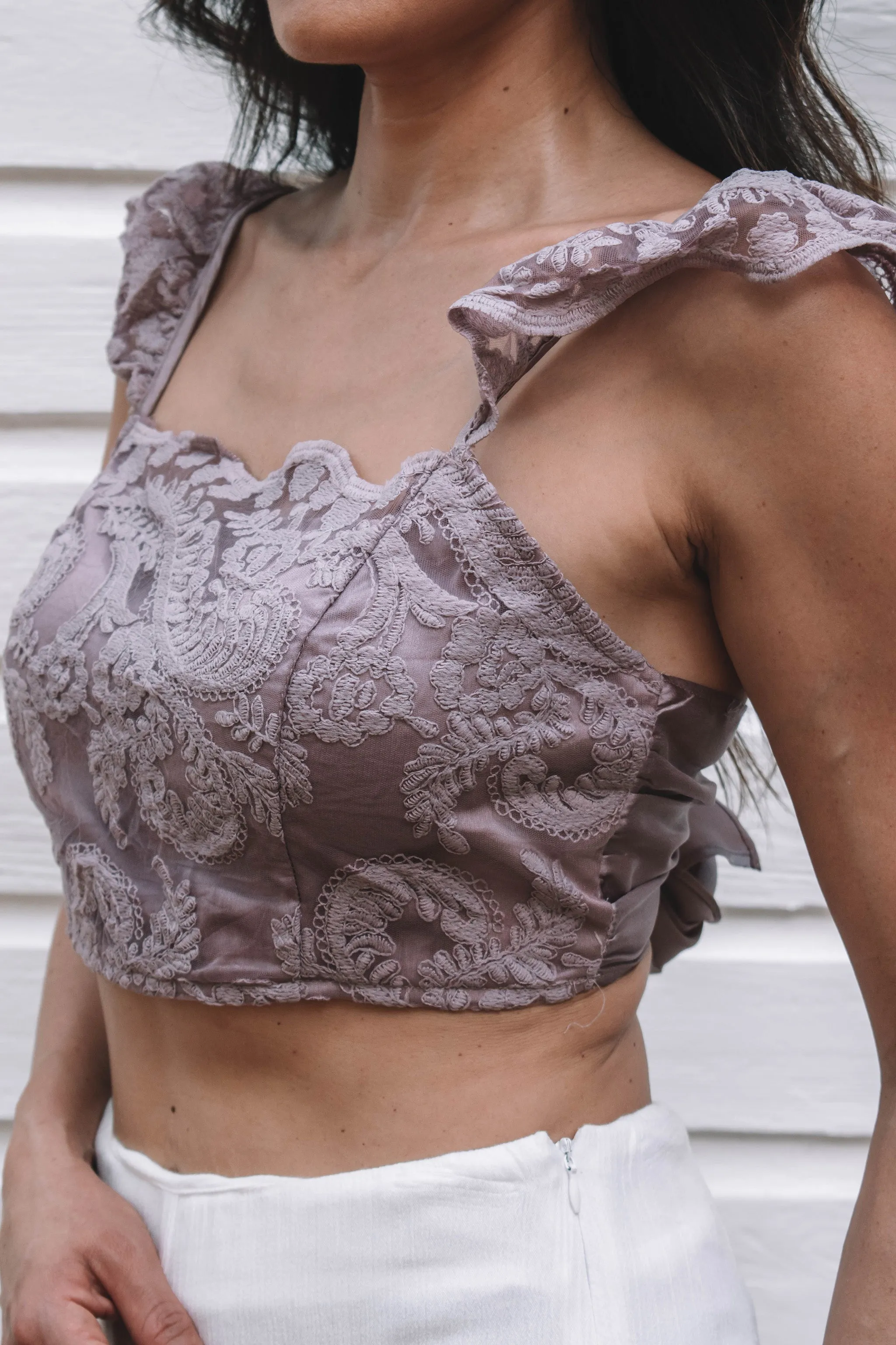 Lynn Lace Crop Top