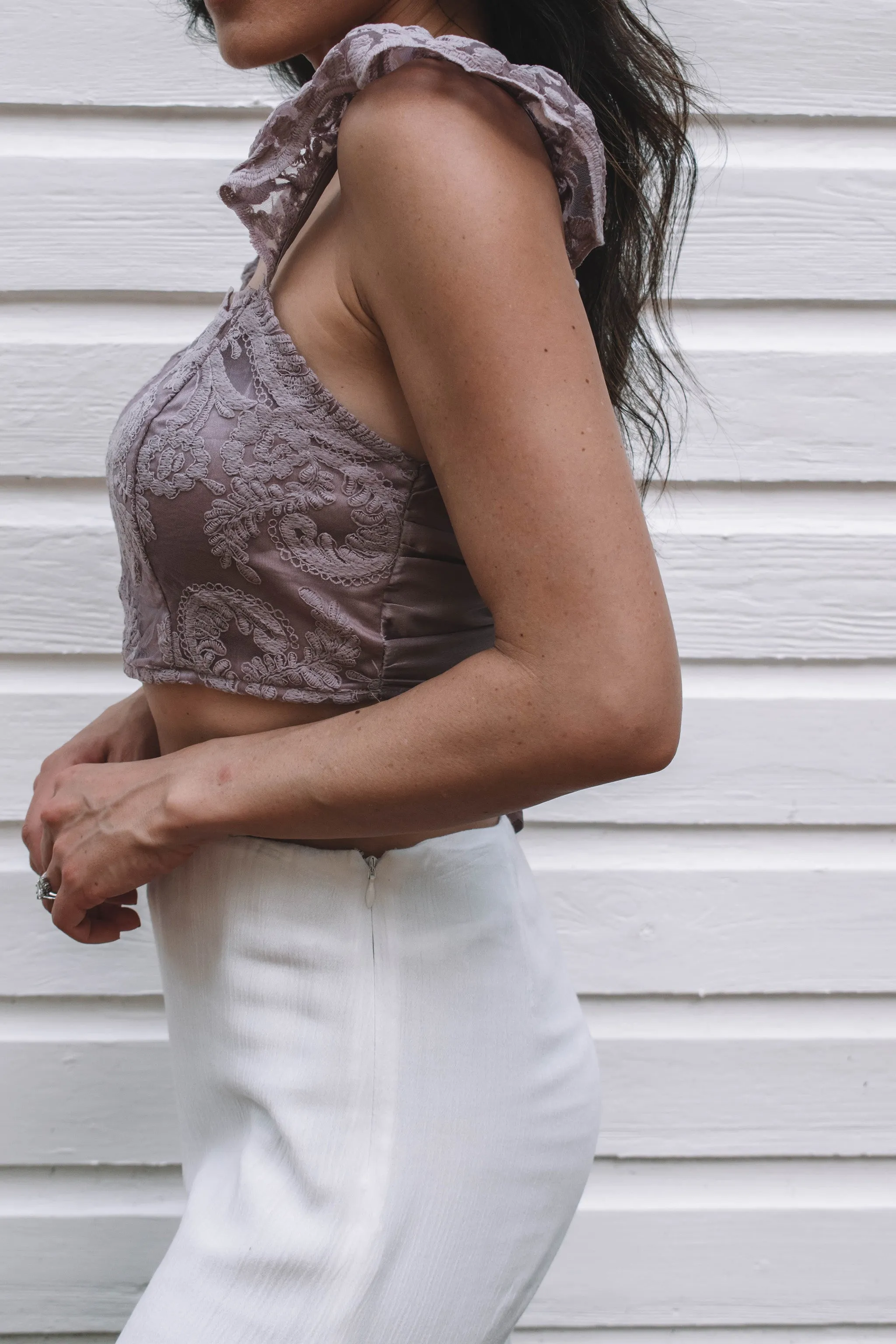 Lynn Lace Crop Top