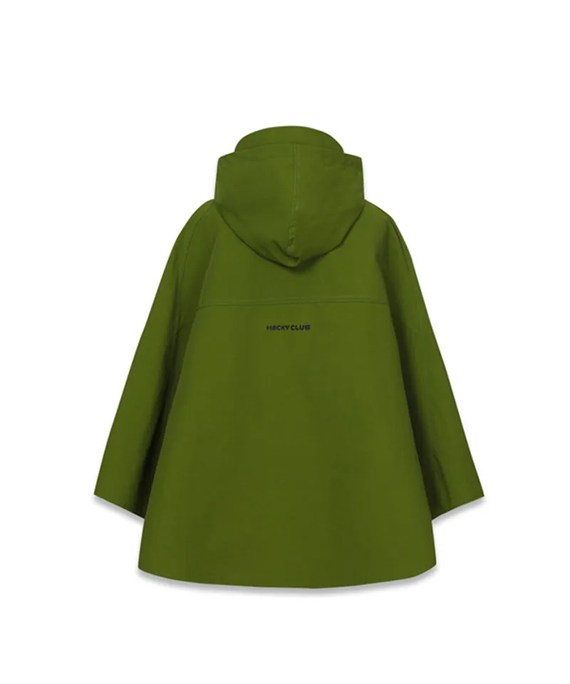MACKY Golf: Fluffy Pancho Raincoat - Khaki