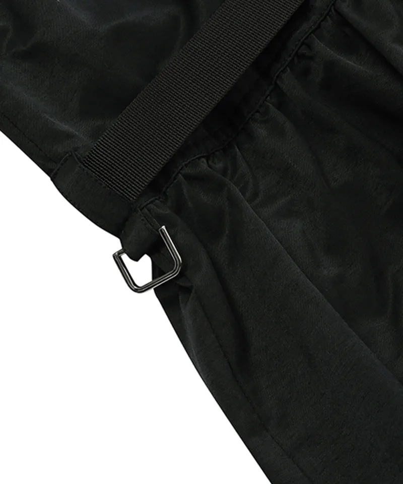 MACKY Golf: Hole-In-V-Belt Mini Dress - Black