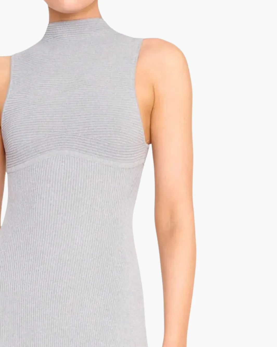 MALACHITE DRESS IN SPECKLE GREY