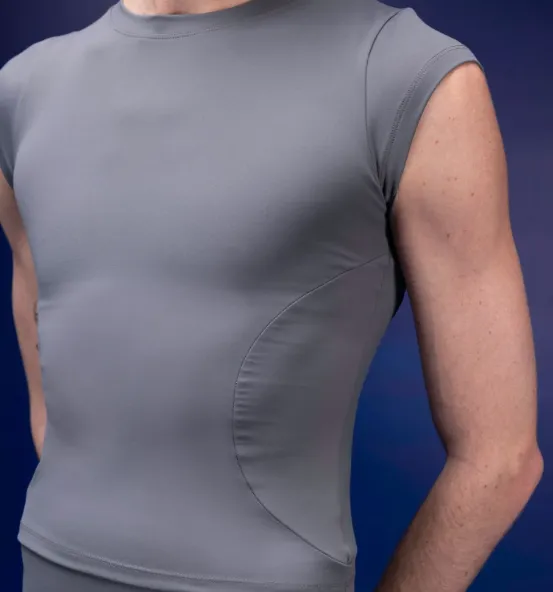 Mcrae Deep Grey Tee - By Dean