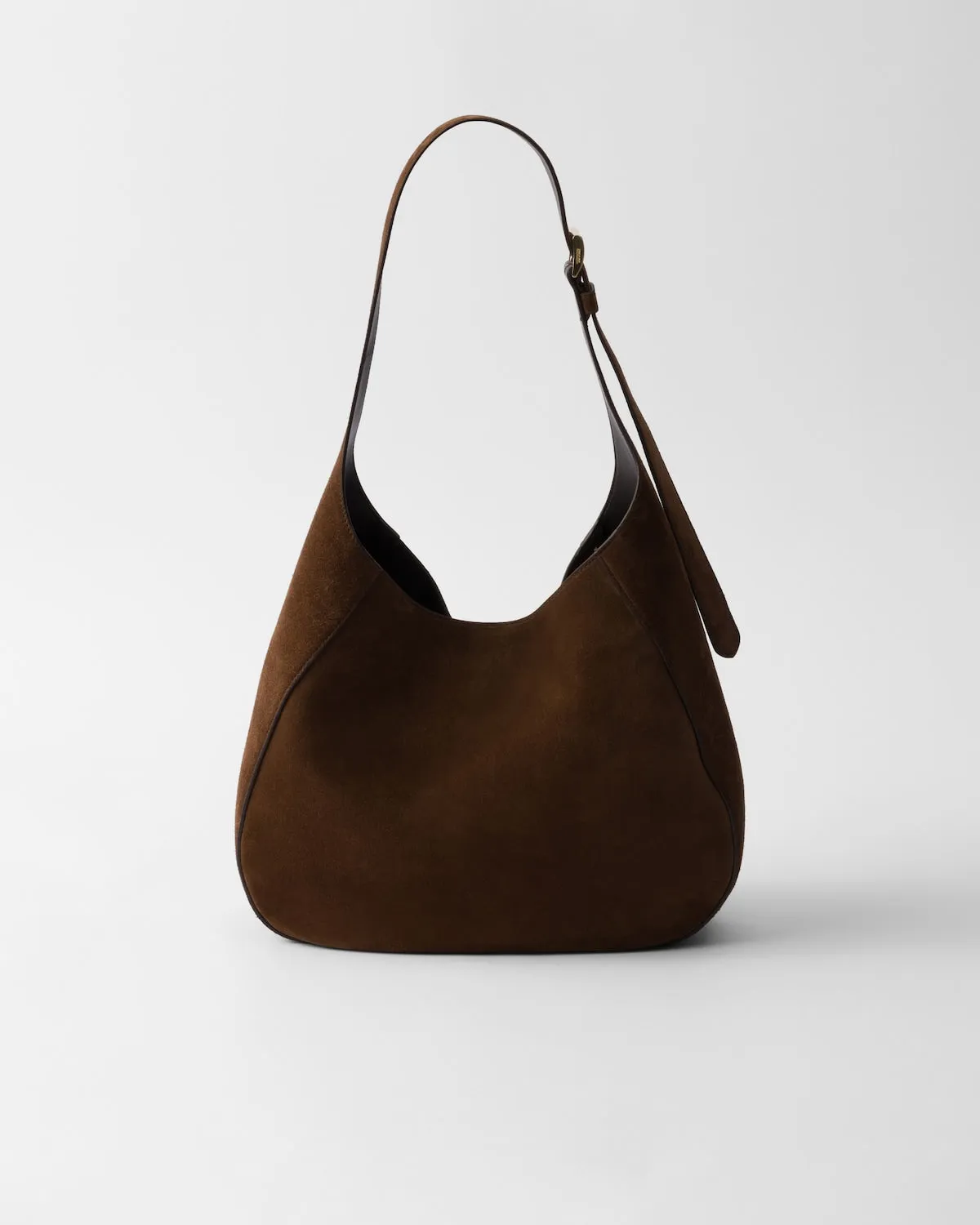 Medium Suede Shoulder Bag