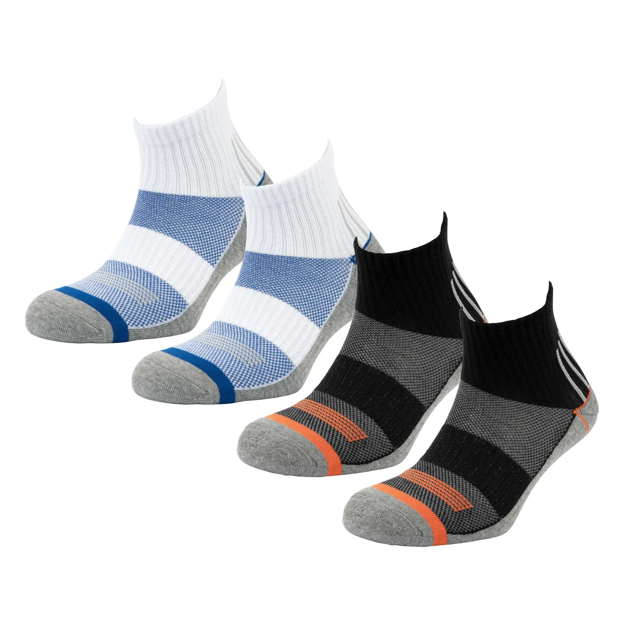 Men's Anklet Socks - 4 Pack