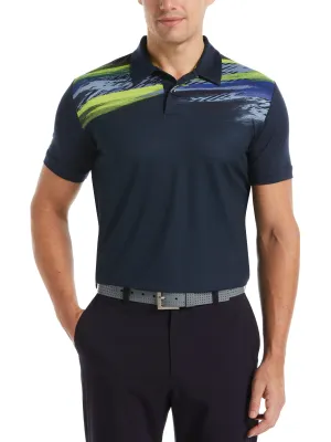 Mens Callaway X Engineered Active Textured Print Polo
