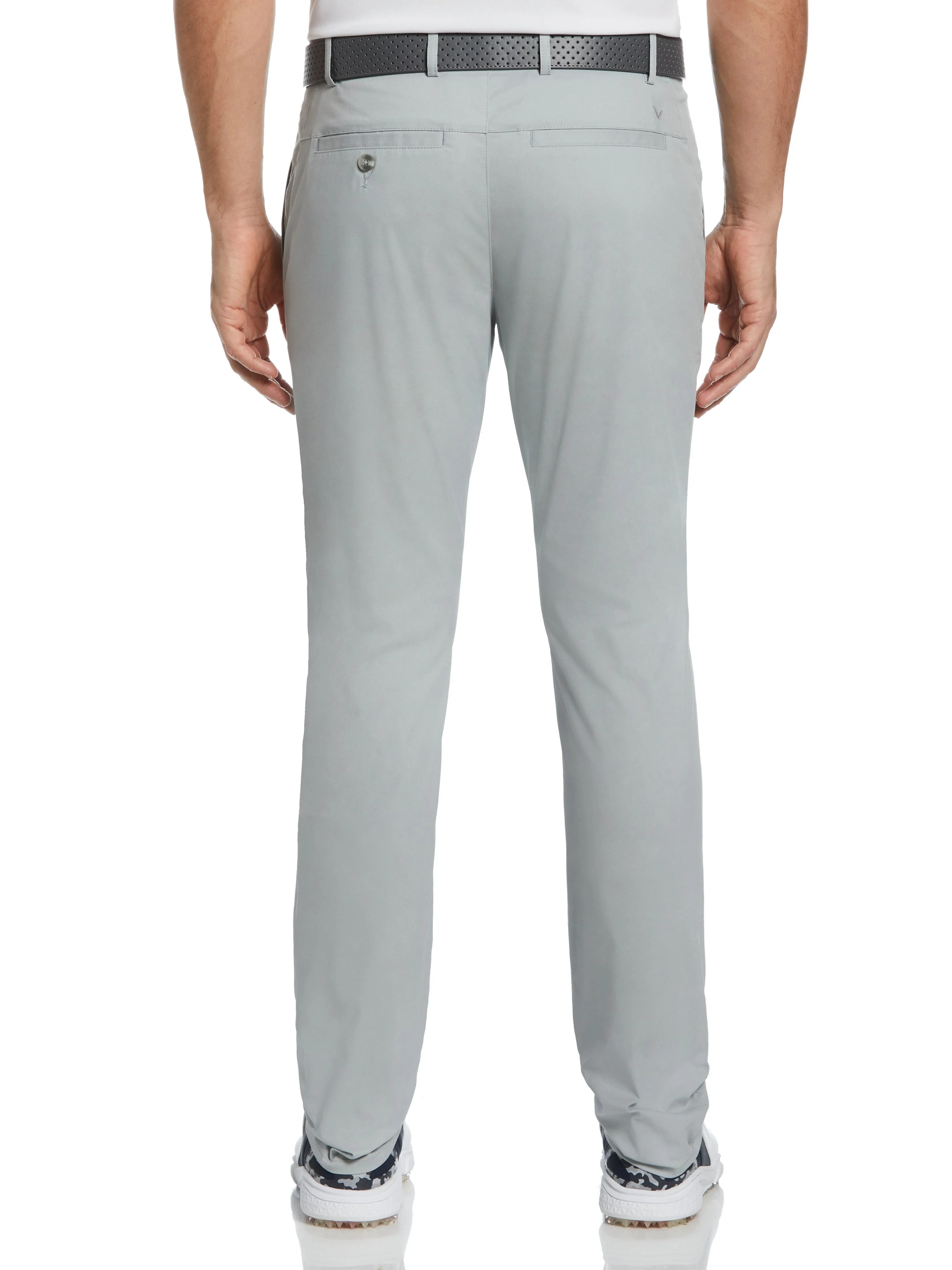 Mens Callaway X Flat Front Solid Golf Pant