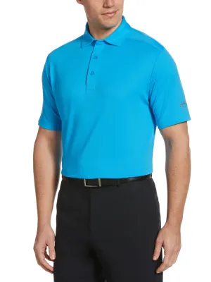 Mens Cooling Micro Hex Polo