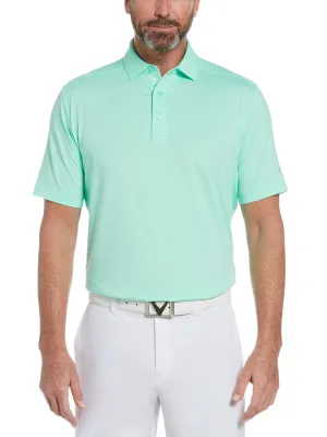Mens Cooling Micro Hex Polo