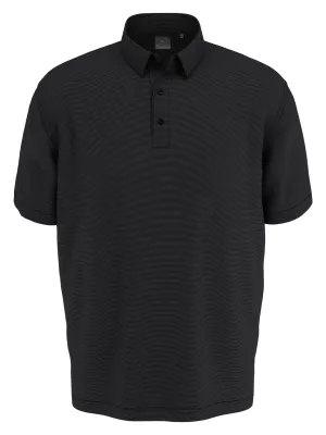 Mens Fine Line Stripe Polo