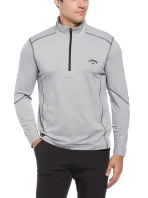 Mens Lightweight Quarter Zip Golf Pullover