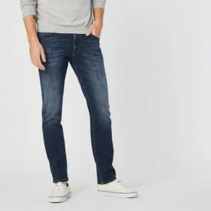 Men's Mavi | Marcus | Slim Straight Leg  | Dark Blue Black