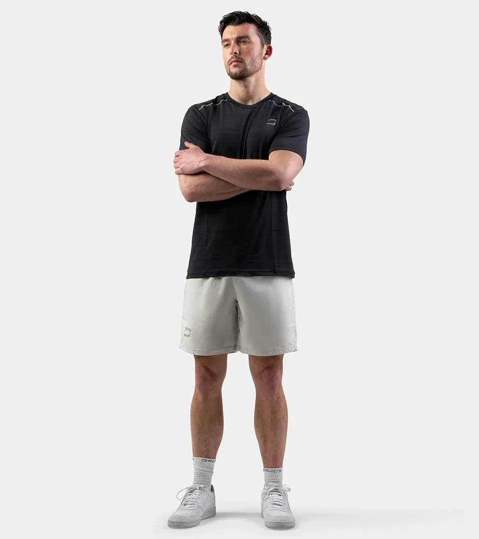 MEN'S MICRO SPORT T-SHIRT - BLACK
