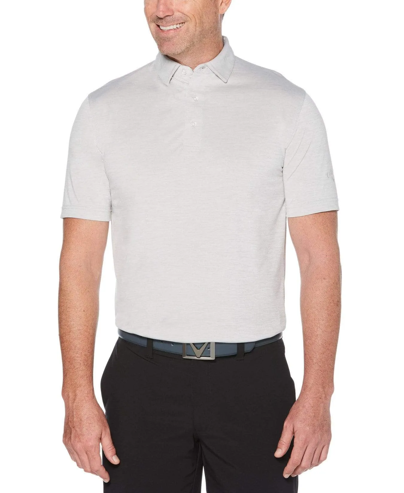 Mens Space Dyed Polo