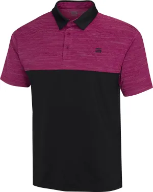Men's Two-Tone Heathered Dry-Fit Golf Polos - Additional Colors