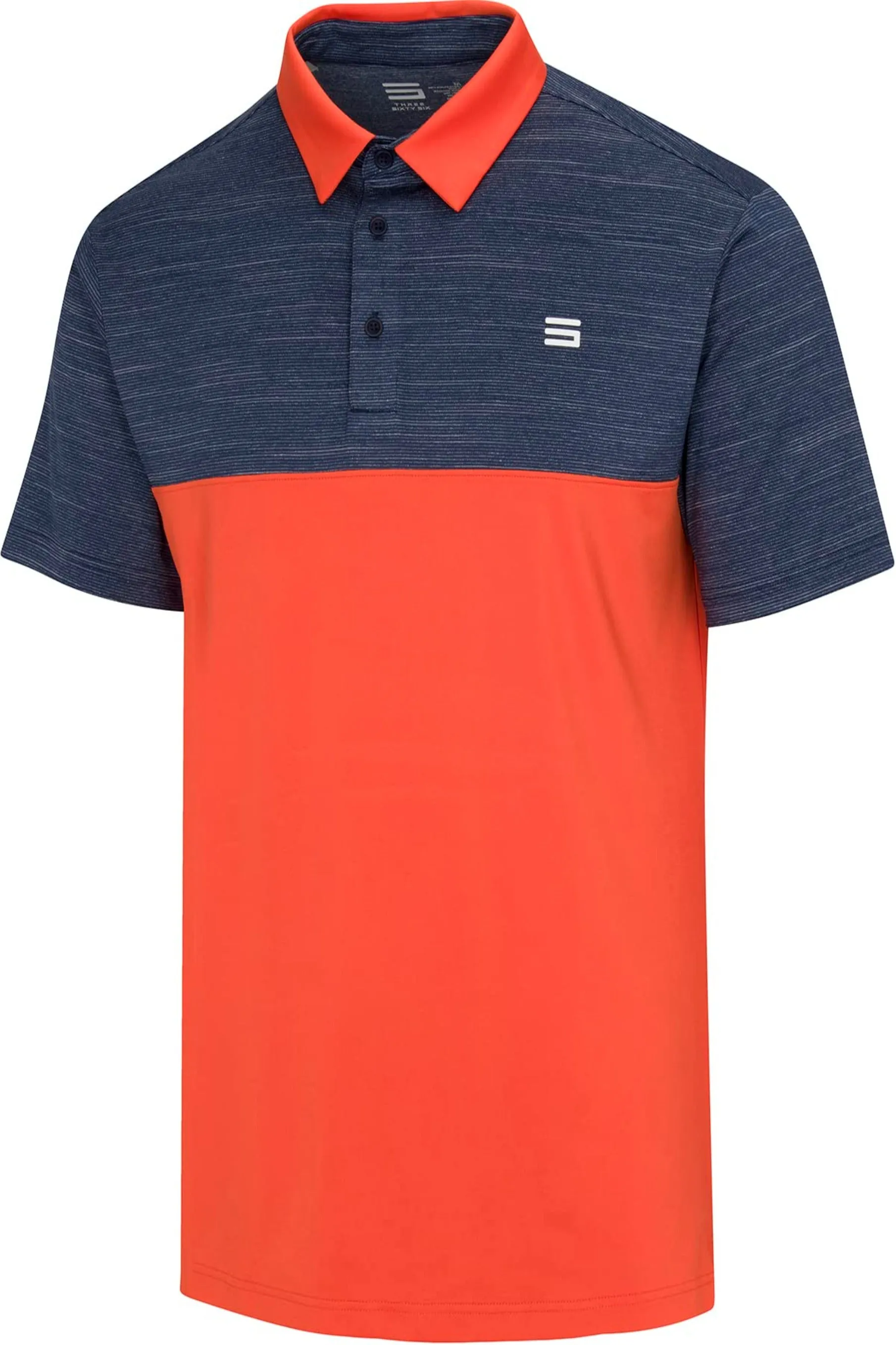 Men's Two-Tone Heathered Dry-Fit Golf Polos - Additional Colors