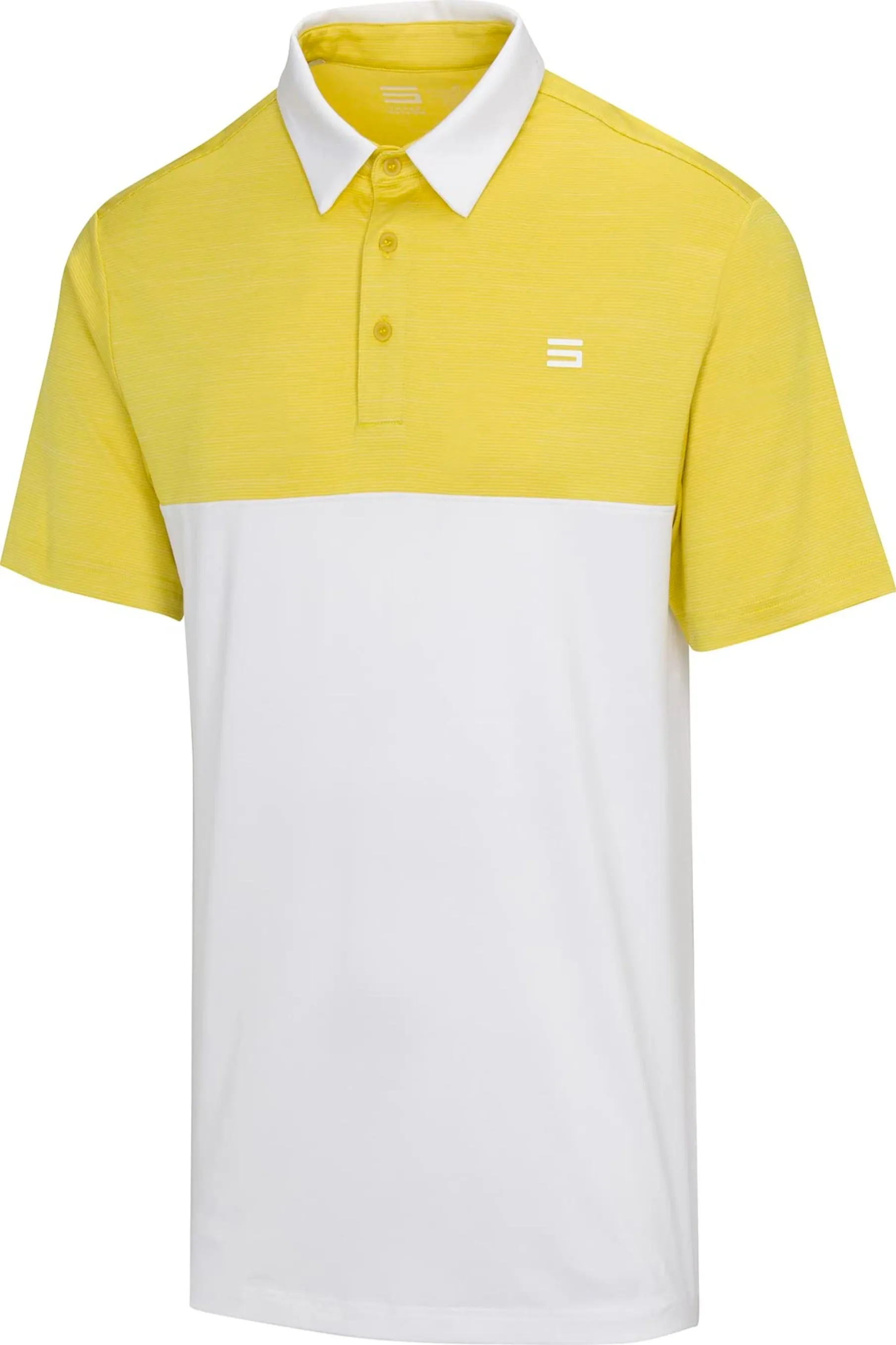 Men's Two-Tone Heathered Dry-Fit Golf Polos - Additional Colors