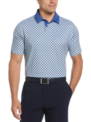 Men's View Master Print Golf Polo