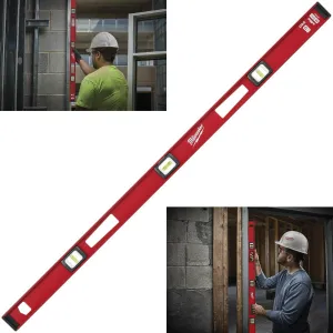 Milwaukee I-Beam Spirit Level Magnetic 120cm 48in