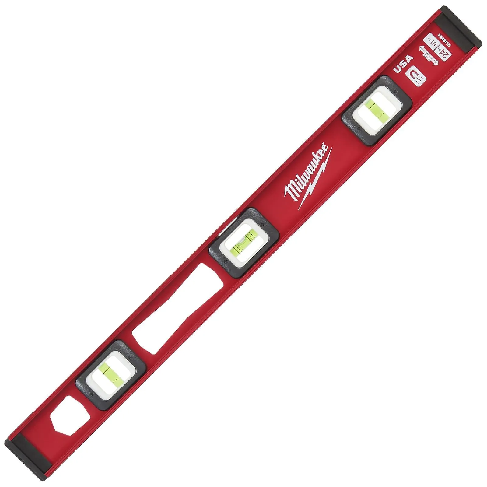Milwaukee I-Beam Spirit Level Magnetic 61cm 24in