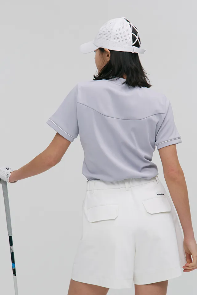 Monday Flow String Ponytail Cap - White