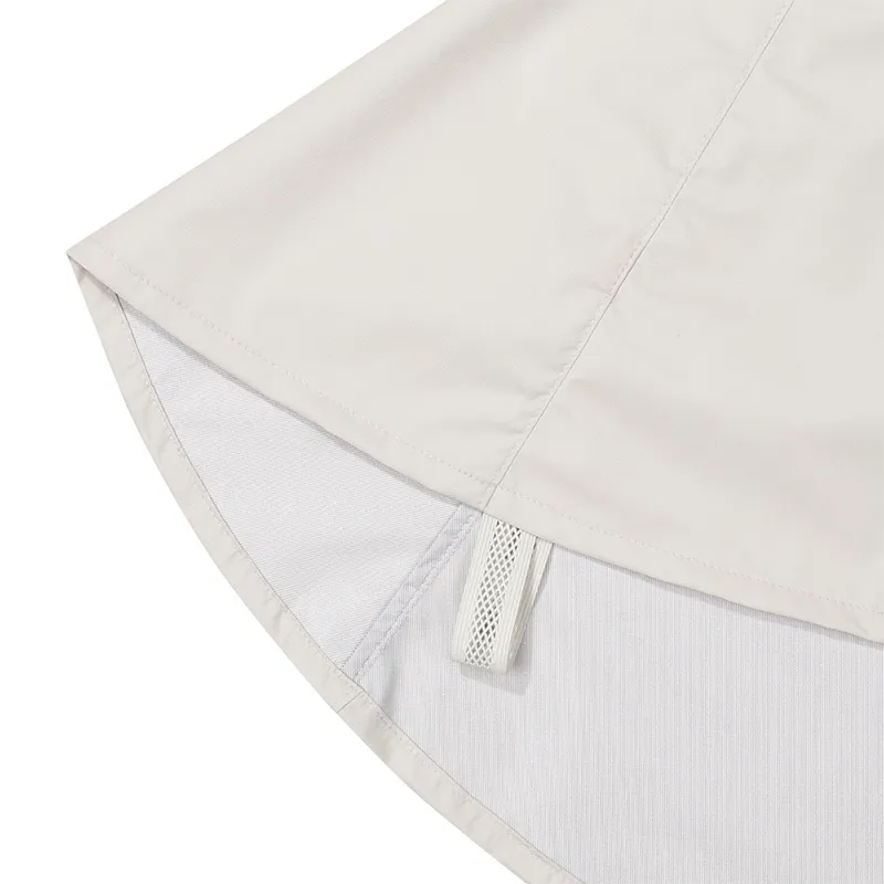 Monday Flow Women's Rain Poncho - Light Beige
