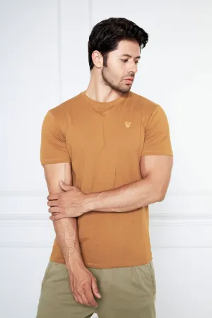 Mustard T Shirt RN HS