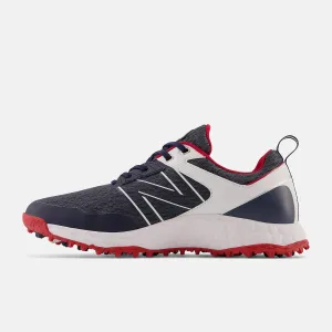 New Balance Mens   Fresh Foam Contend Golf Shoe  - NAVY RED
