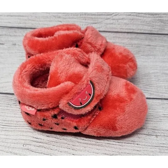 NEW!!! UGG KIDS  Bixbee Watermelon Stuffie Booties Size 04/05