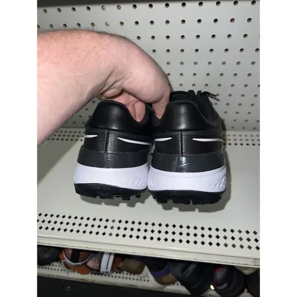 Nike Infinity Pro 2 Mens Spikeless Golf Shoes Size 10 Black White DJ5593-015