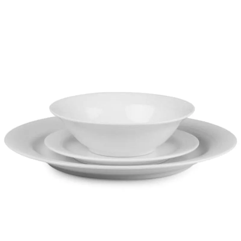 Noritake Arctic White Dinner Set Of 12