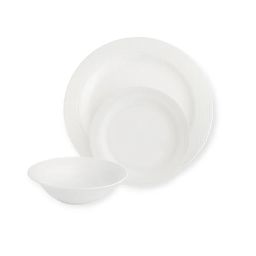 Noritake Arctic White Dinner Set Of 12