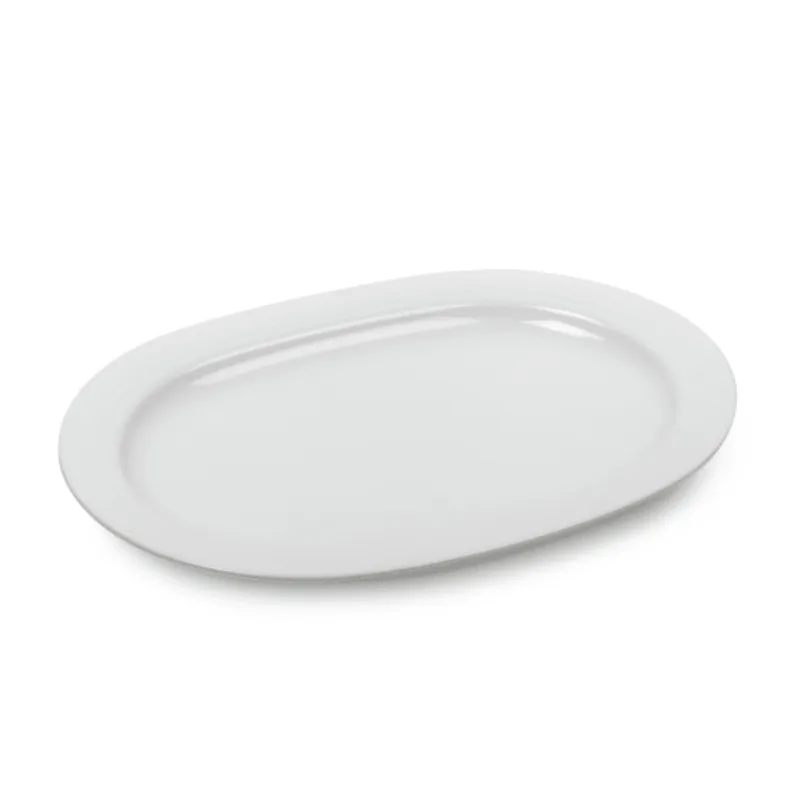 Noritake Arctic White Oval Platter, 35cm