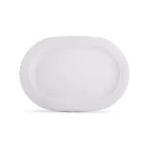 Noritake Arctic White Oval Platter, 35cm