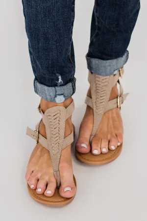 Not Rated Felix Sandals- Nude