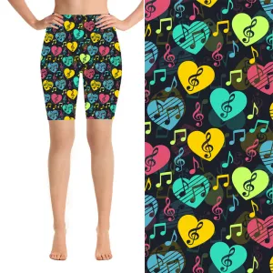 Notes of Love Deluxe Shorts