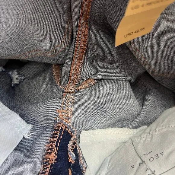 NWT American Eagle Super Stretch X Jeggings Size 4 Regular Low Rise