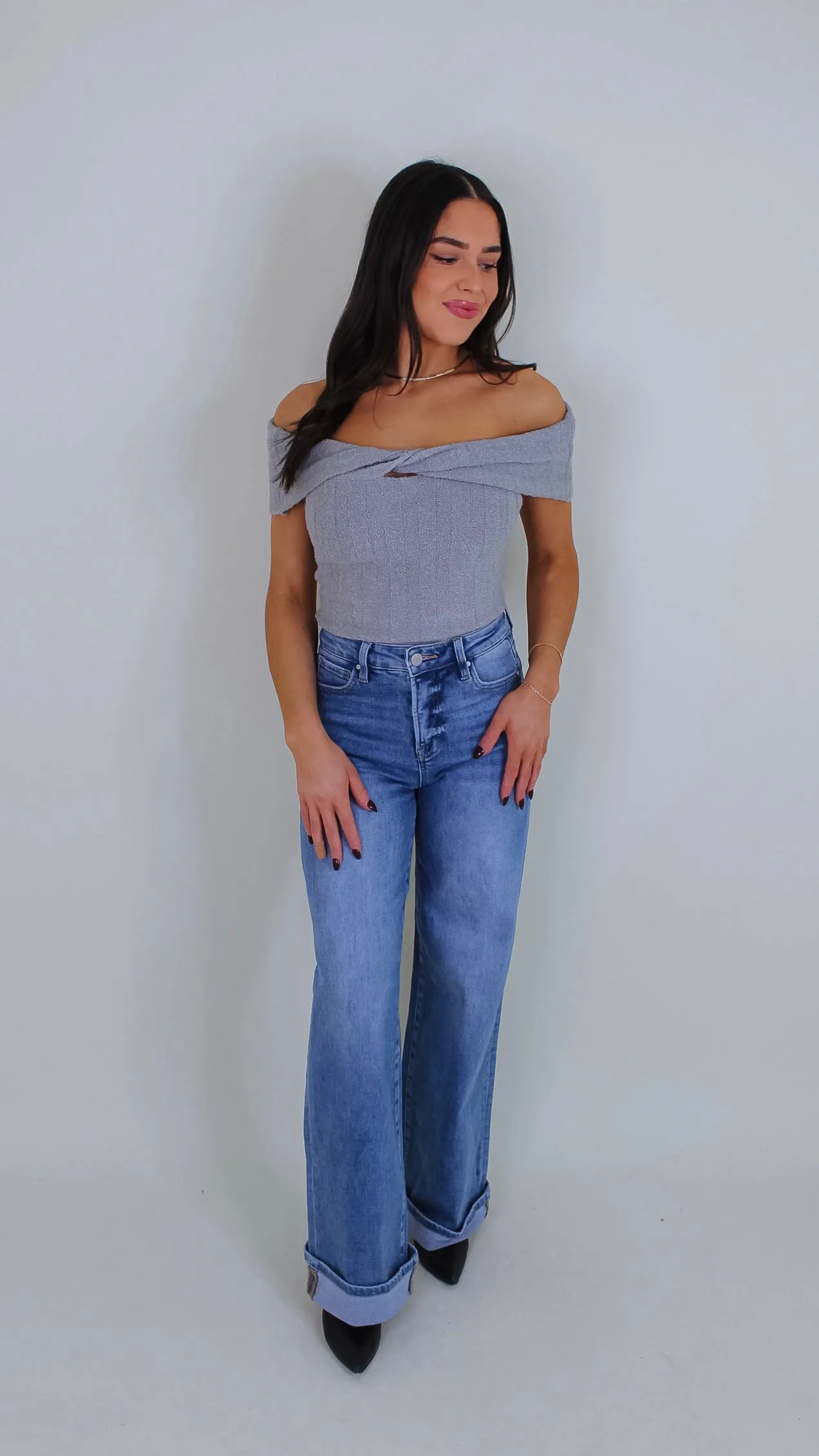 Octavia Cuffed Jeans