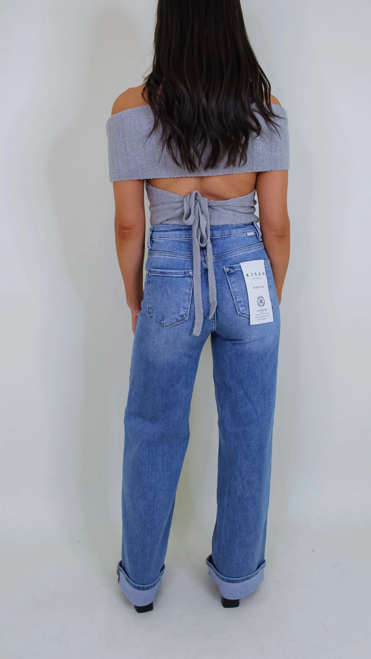 Octavia Cuffed Jeans