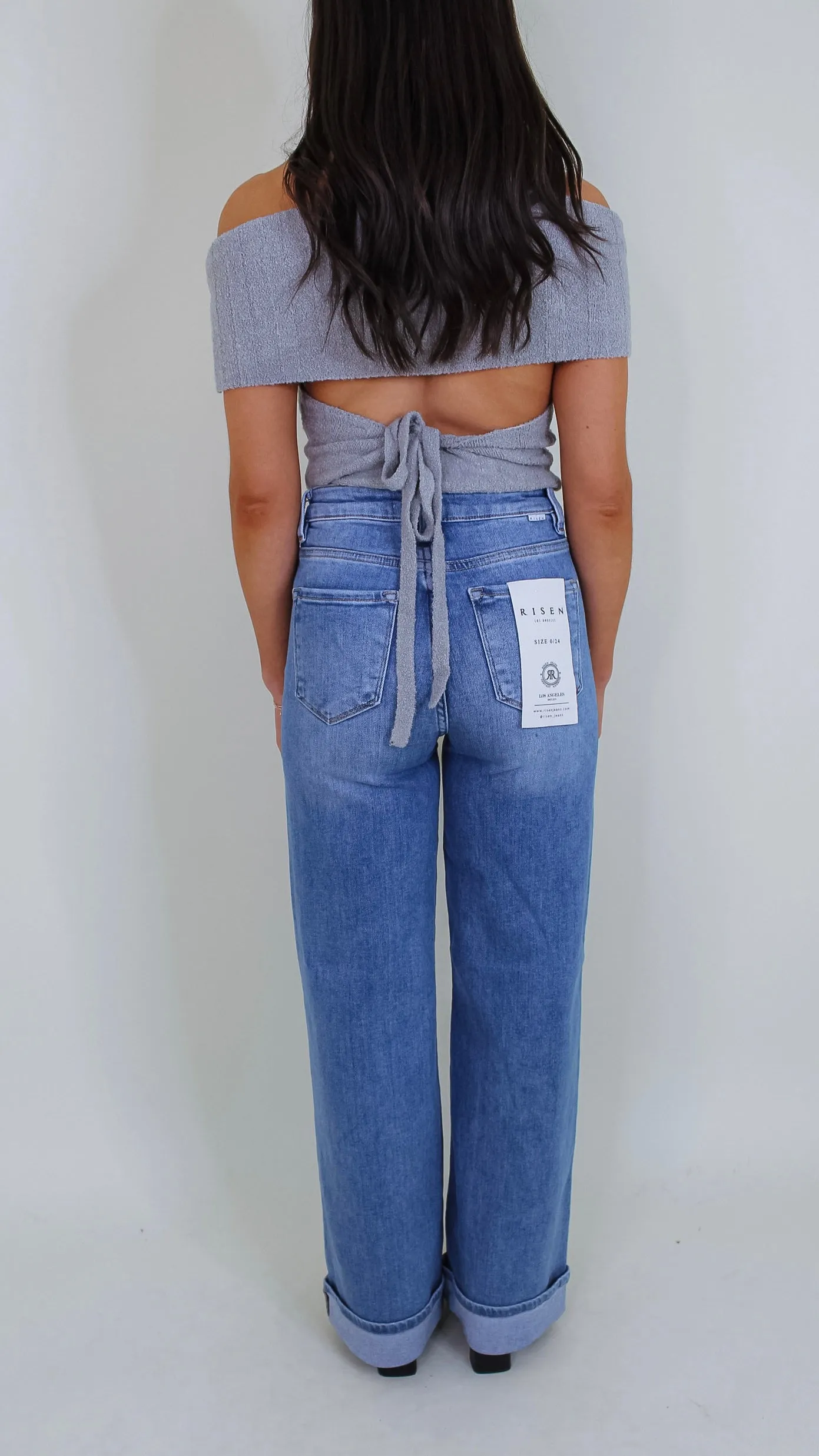 Octavia Cuffed Jeans
