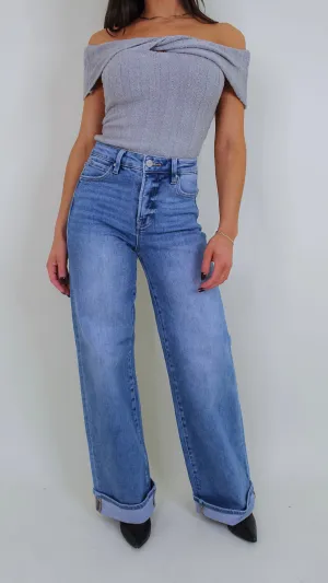 Octavia Cuffed Jeans