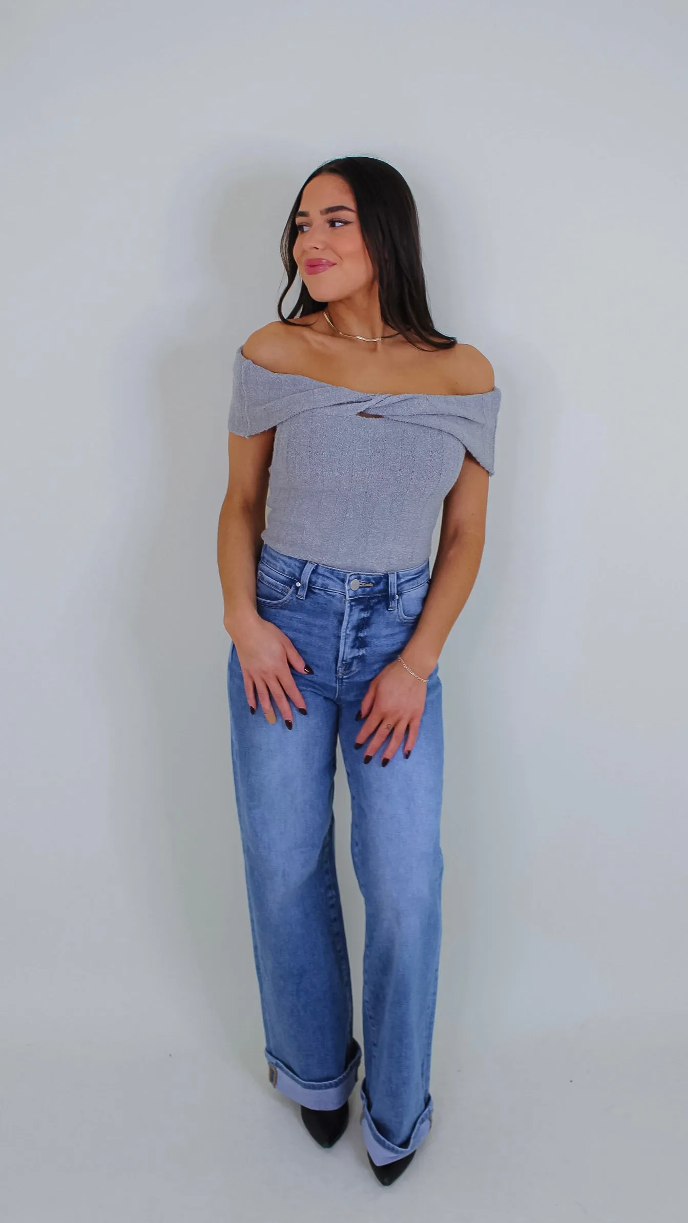 Octavia Cuffed Jeans