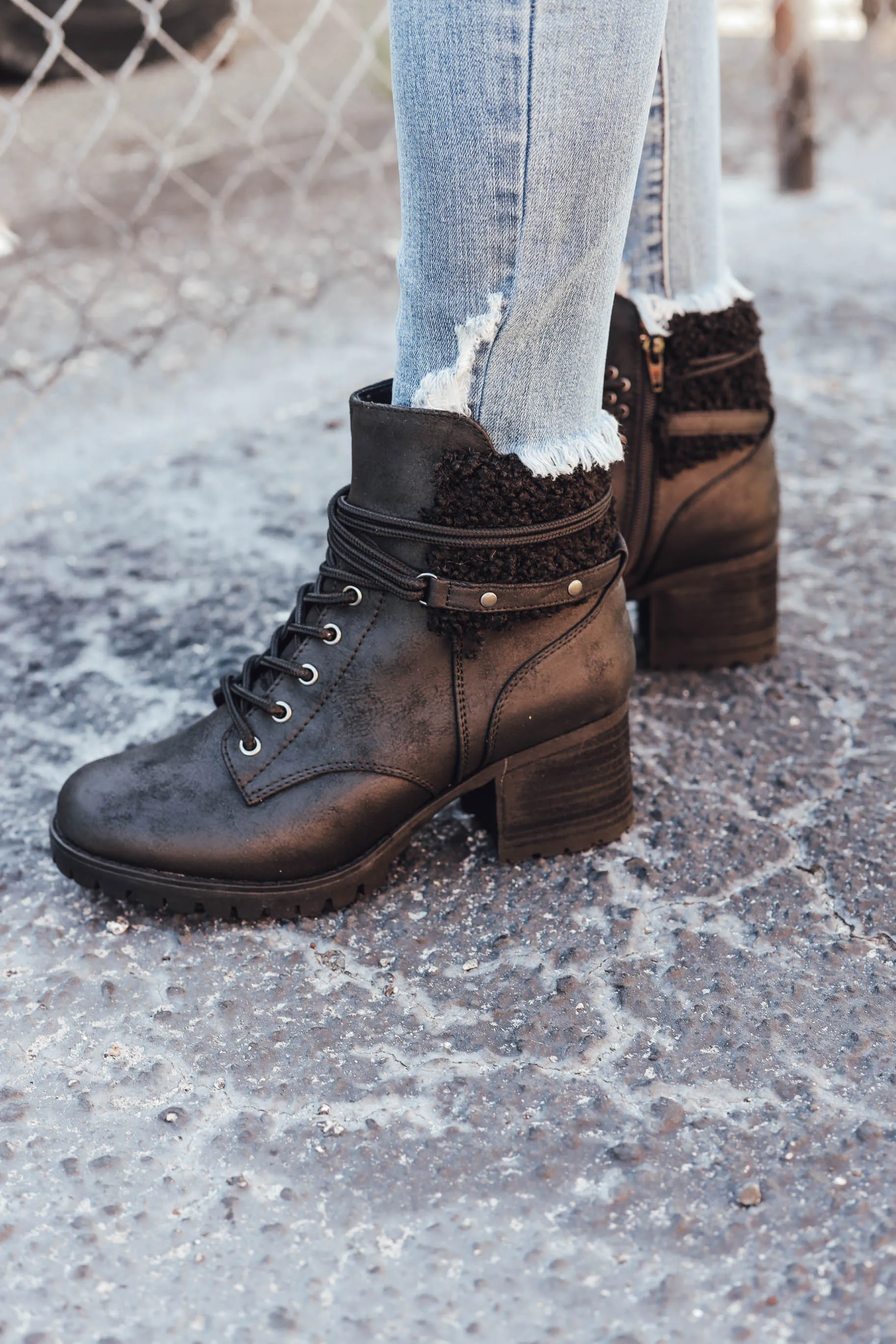 Olivia Booties by Very G - Black