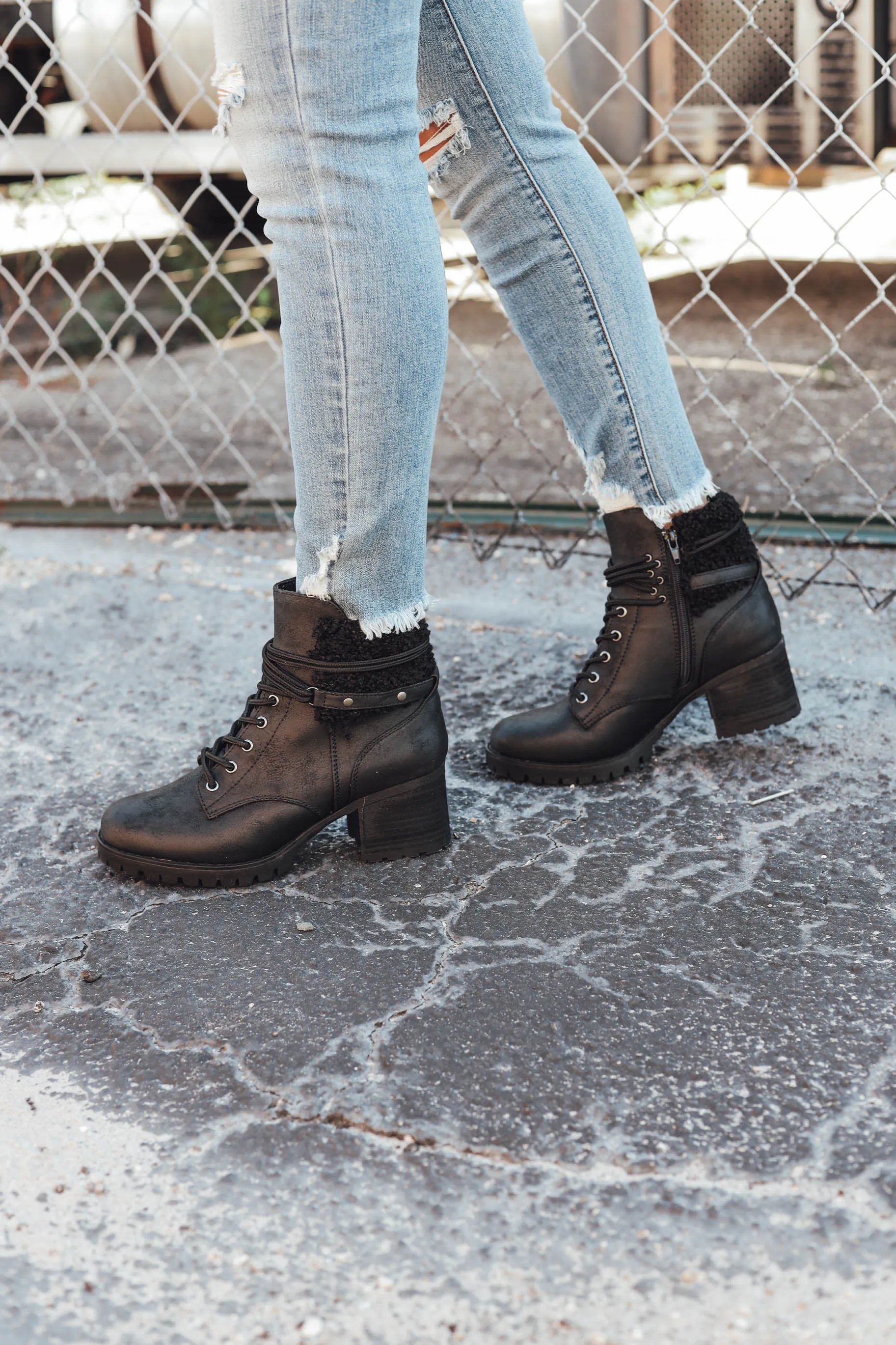 Olivia Booties by Very G - Black