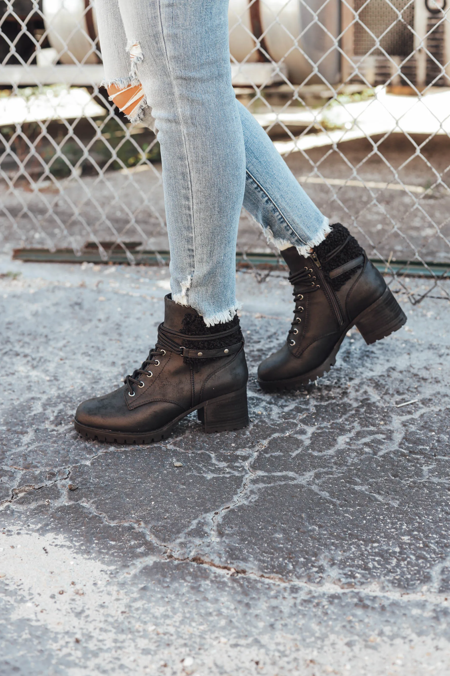 Olivia Booties by Very G - Black