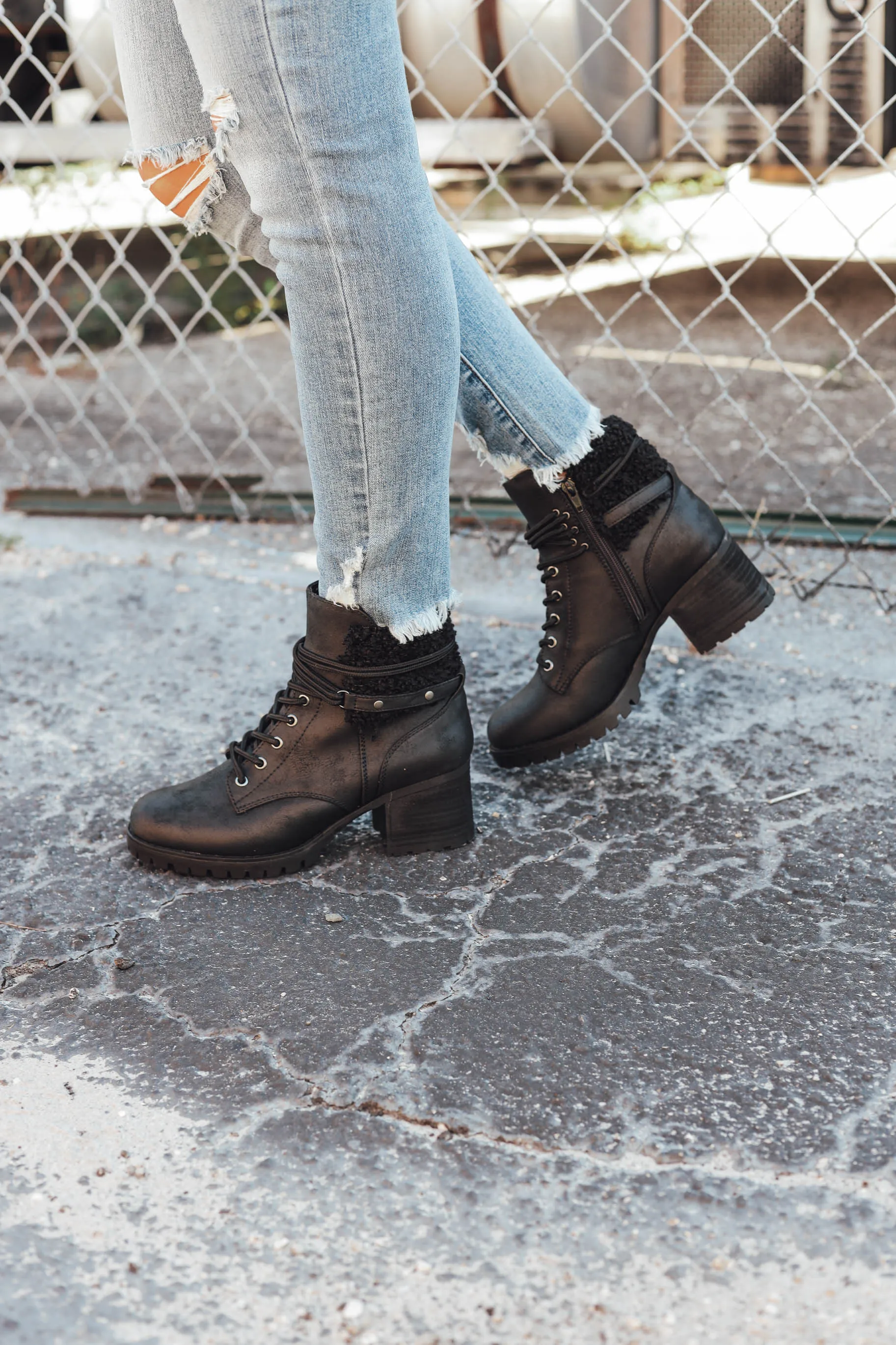 Olivia Booties by Very G - Black