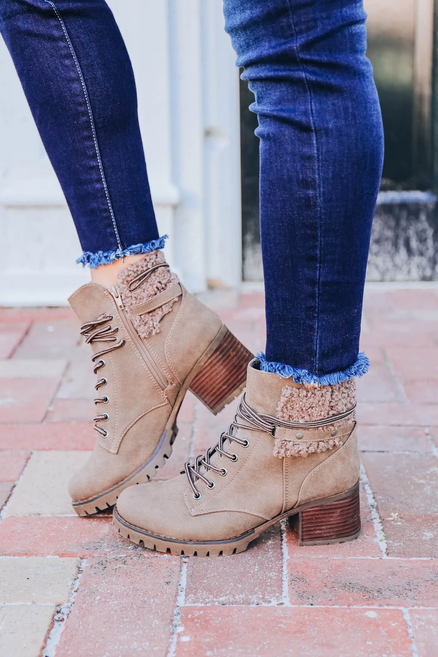 Olivia Booties by Very G - Taupe